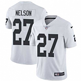 Nike Oakland Raiders #27 Reggie Nelson White NFL Vapor Untouchable Limited Jersey,baseball caps,new era cap wholesale,wholesale hats